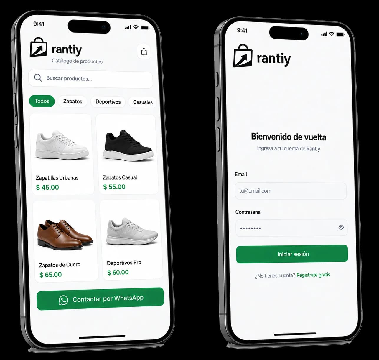 Crear catálogo digital gratis en Paraguay con WhatsApp - Rantiy